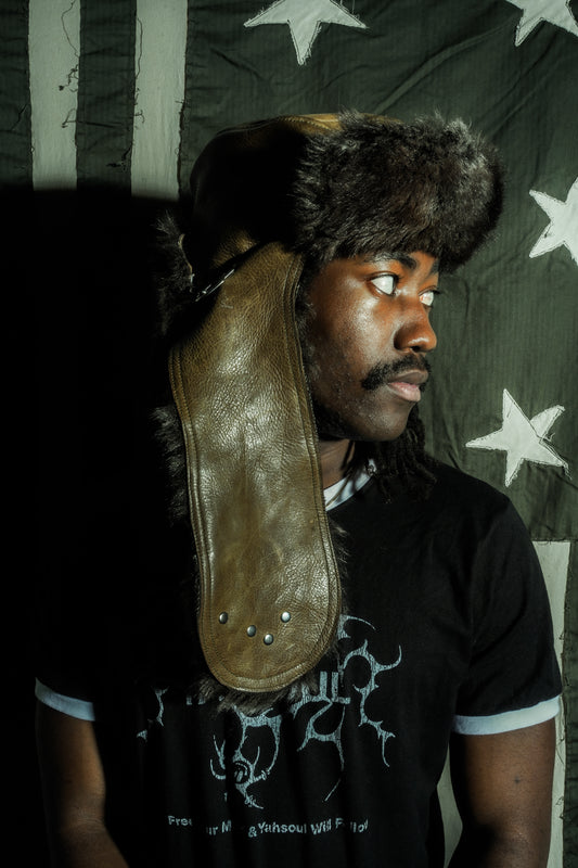 Leather Bugs Unshanka – Revolutionary Helmet Hat