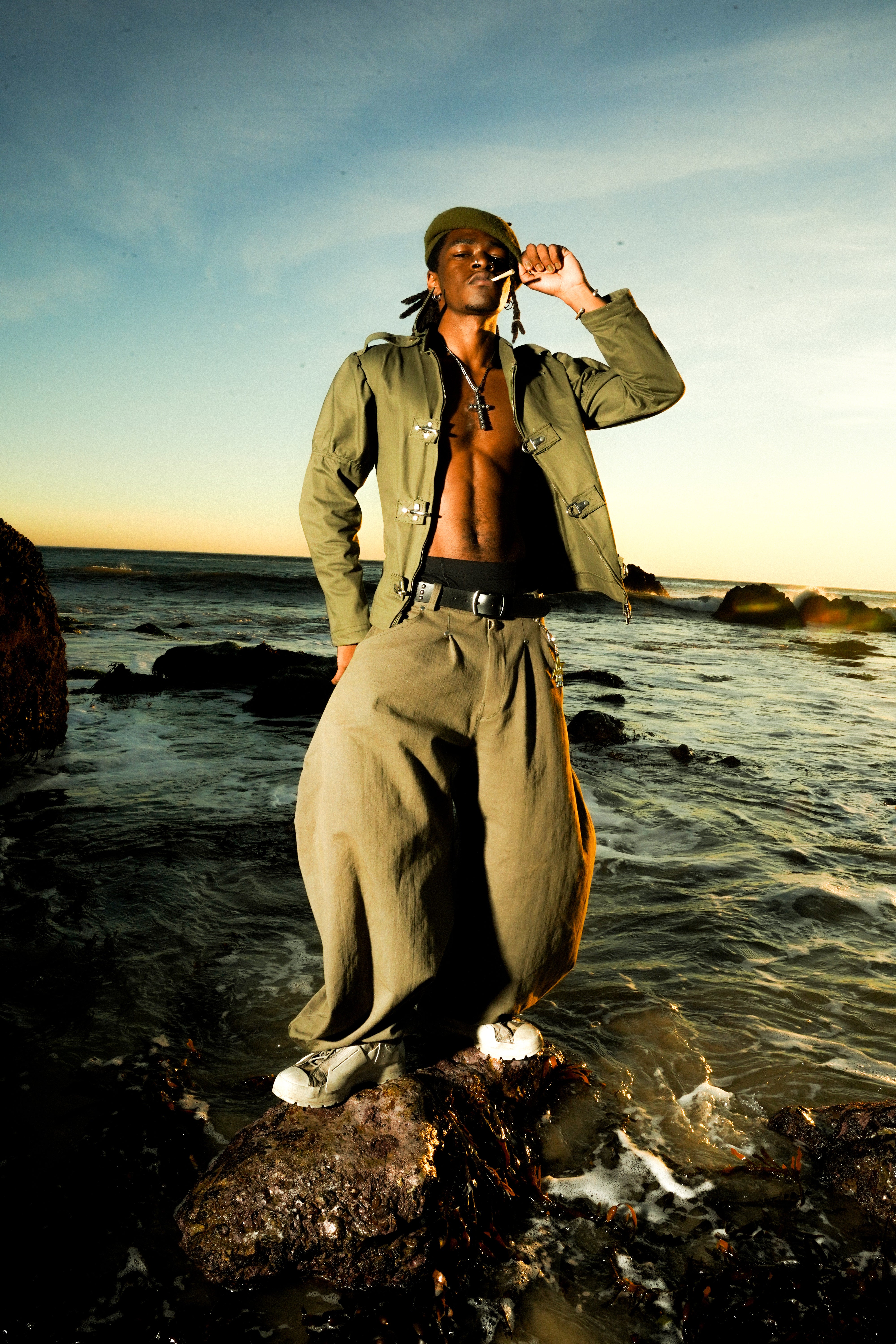 Raichi Pants – Tailored WIde Trousers – Yahsoul